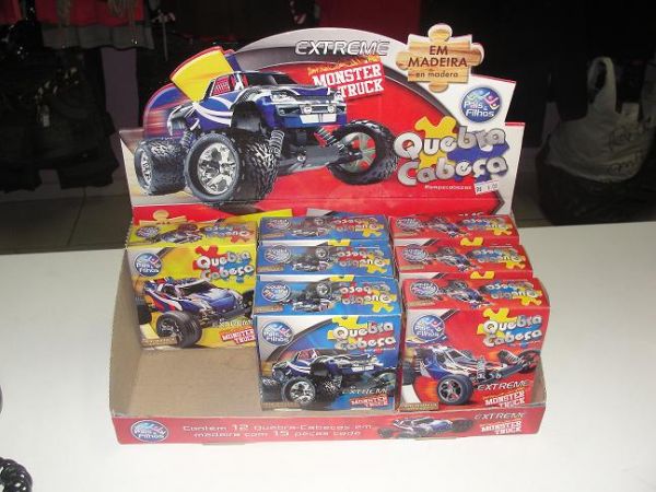 QUEBRA CABEÇA EXTREME MONSTER TRUCK